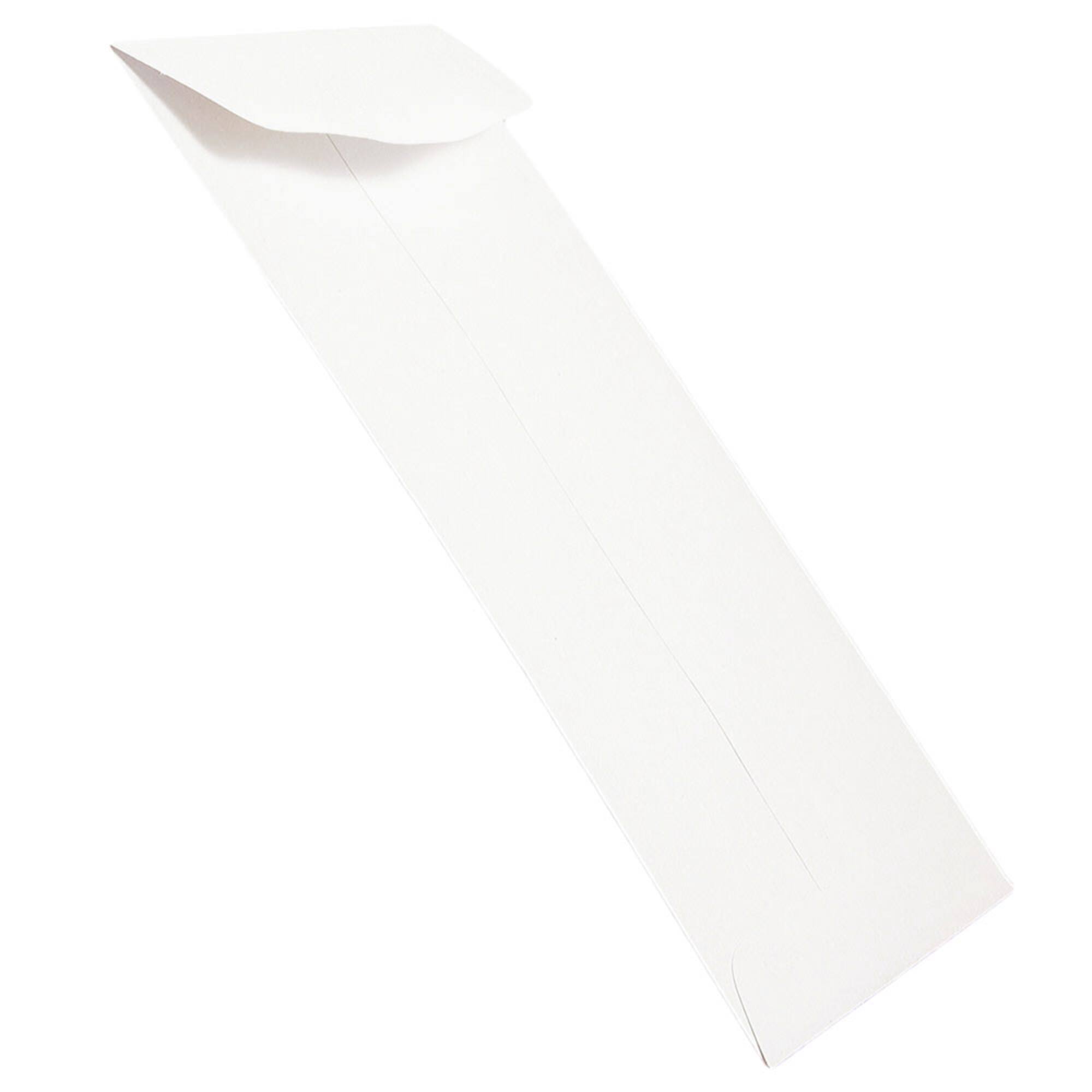 JAM Paper 3.5" x 6.5" White Coin Business Envelopes
